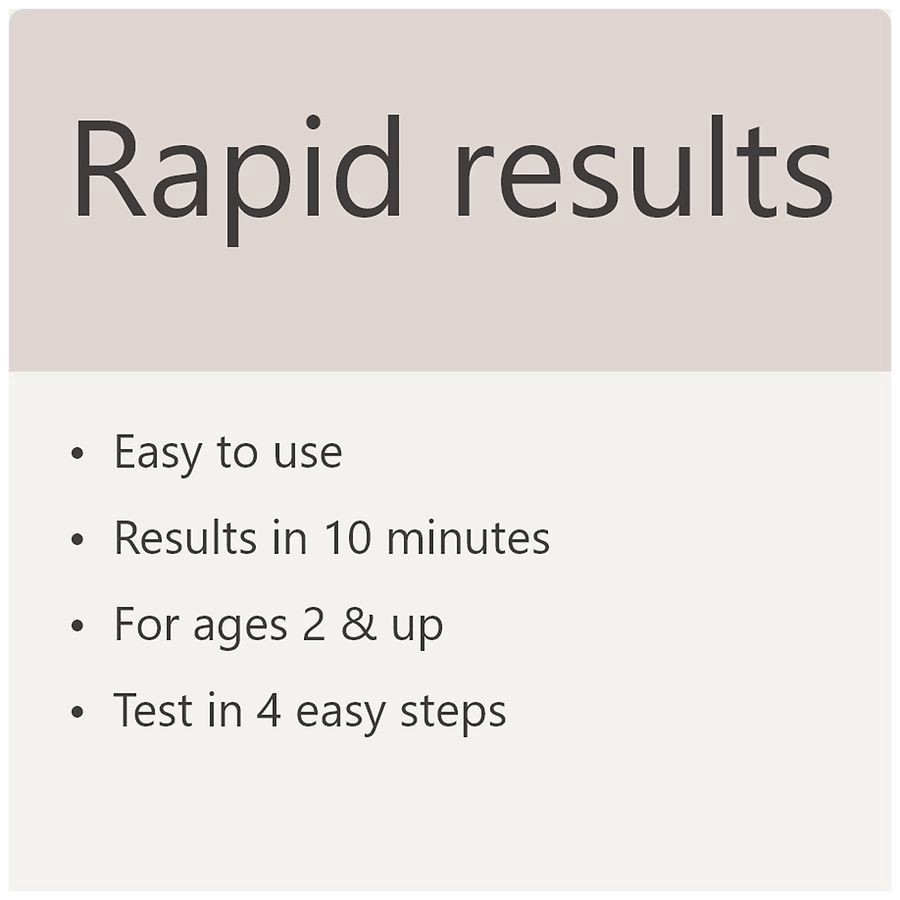 slide 5 of 5, Walgreens COVID-19 Antigen Test Kit, 2 ct