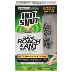 Hot Shot Ultra Clear Roach & Ant Gel Bait 2.5 oz