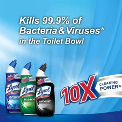 Lysol Complete Clean Toilet Bowl Cleaner With Bleach Value Pack