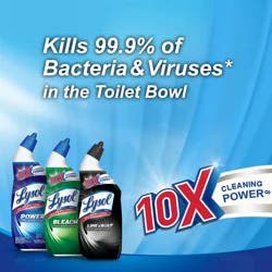 Lysol Complete Clean Toilet Bowl Cleaner With Bleach Value Pack