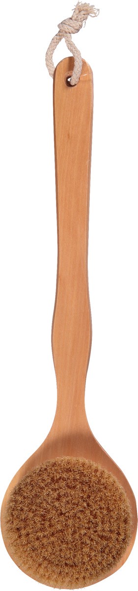 slide 6 of 9, TopCare Topco Wood Bath Brush, 1 ct