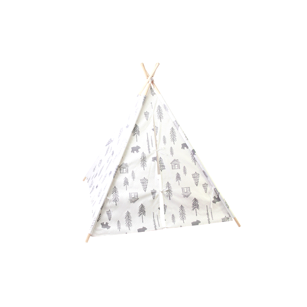 slide 1 of 1, Lake & Trail Jr. Wooden Teepee, 1 ct