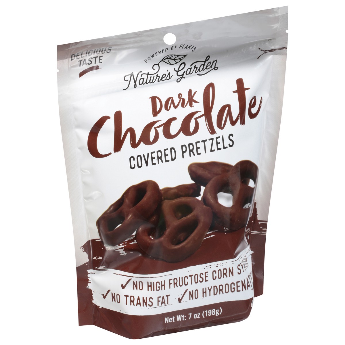 slide 8 of 9, Nature's Garden Dark Chocolate Covered Pretzels - 7 oz, 7 oz