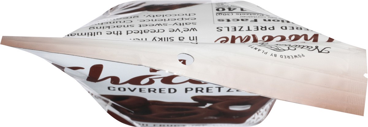 slide 7 of 9, Nature's Garden Dark Chocolate Covered Pretzels - 7 oz, 7 oz