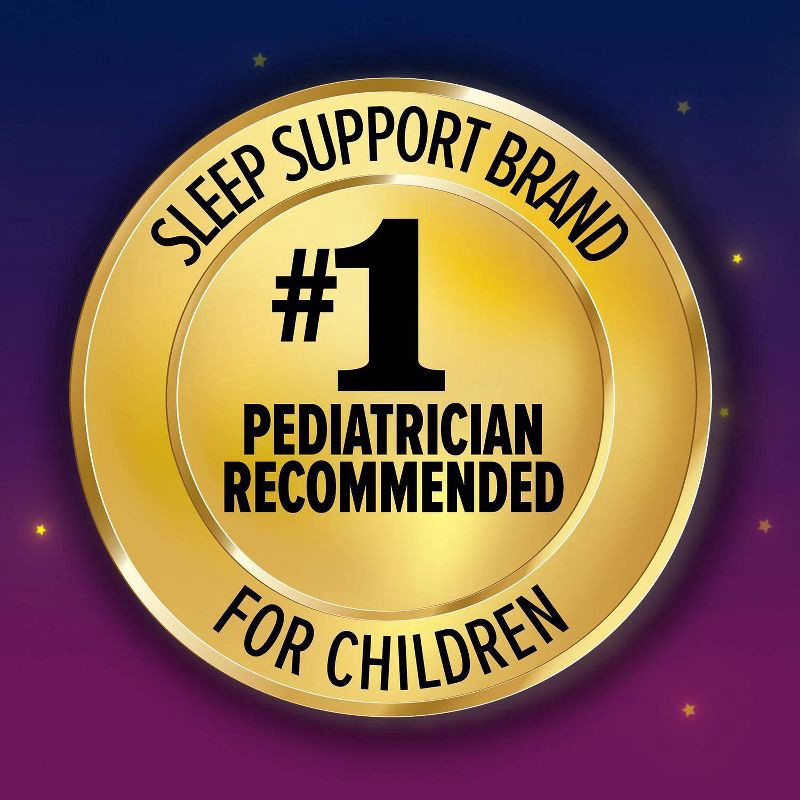 slide 9 of 9, Zarbee's Kid's Sleep Gummies with Melatonin, Drug-Free, Non-Habit Forming - Natural Berry - 50ct, 50 ct