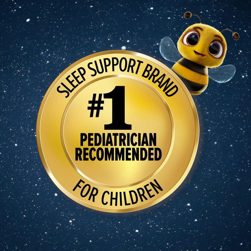 slide 9 of 9, Zarbee's Kid's Sleep Gummies with Melatonin, Drug-Free, Non-Habit Forming - Natural Berry - 50ct, 50 ct