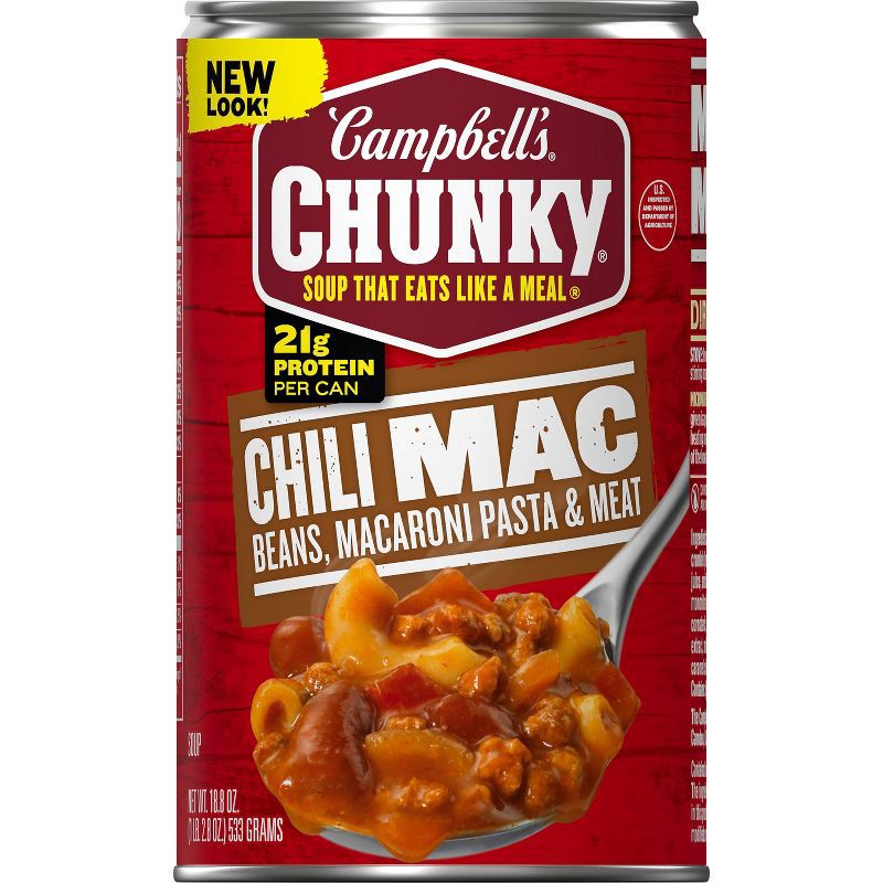 slide 13 of 15, Campbell's Chunky Chili Mac Soup - 18.8oz, 18.8 oz