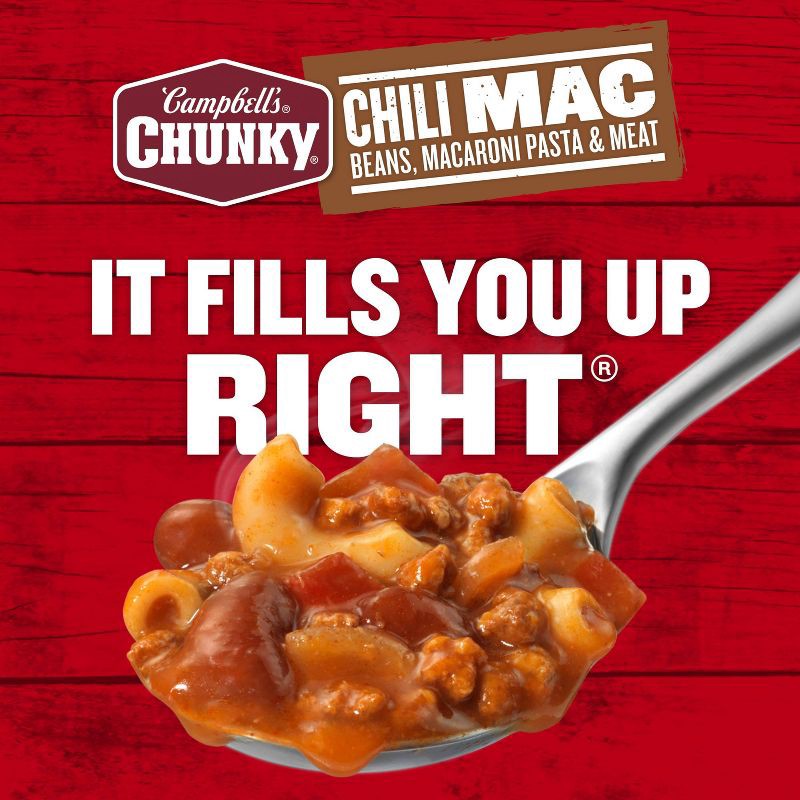 slide 8 of 15, Campbell's Chunky Chili Mac Soup - 18.8oz, 18.8 oz