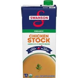 Swanson 100% Natural Gluten Free Organic Free-Range Chicken Stock - 32 fl oz