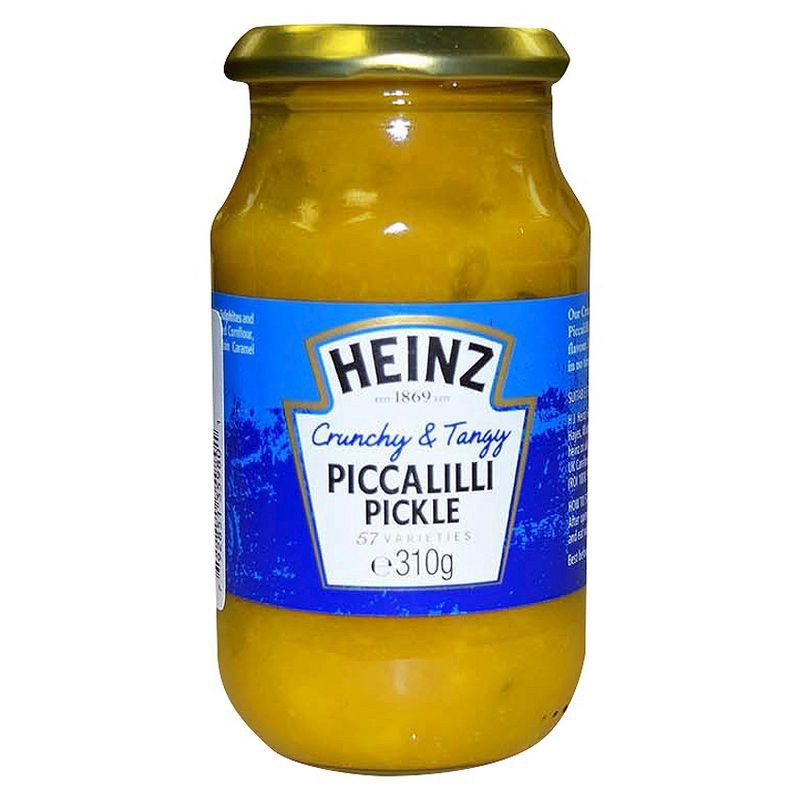 slide 1 of 1, Heinz Crunchy & Tangy Piccalilli Pickle 10.9oz, 10.9 oz