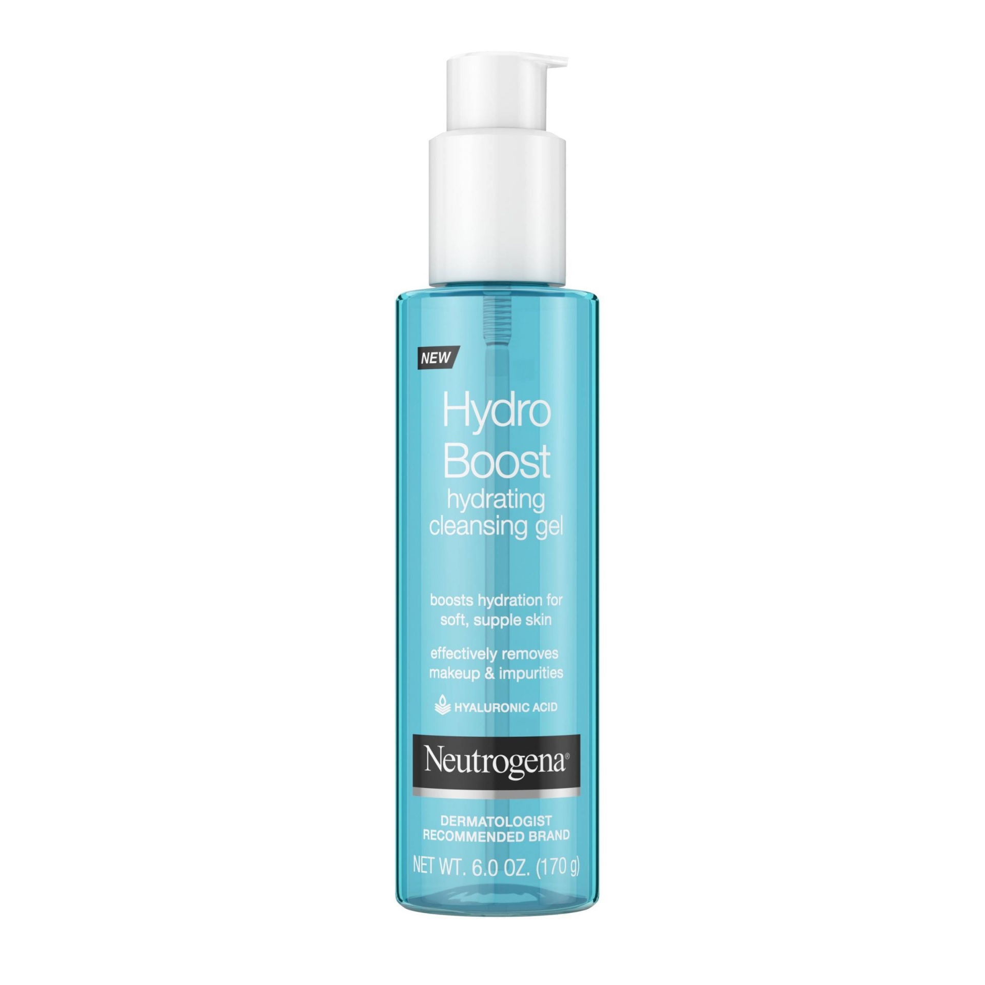 slide 1 of 12, Neutrogena Hydro Boost Hydrating Hyaluronic Acid Cleansing Gel - 6oz, 6 oz