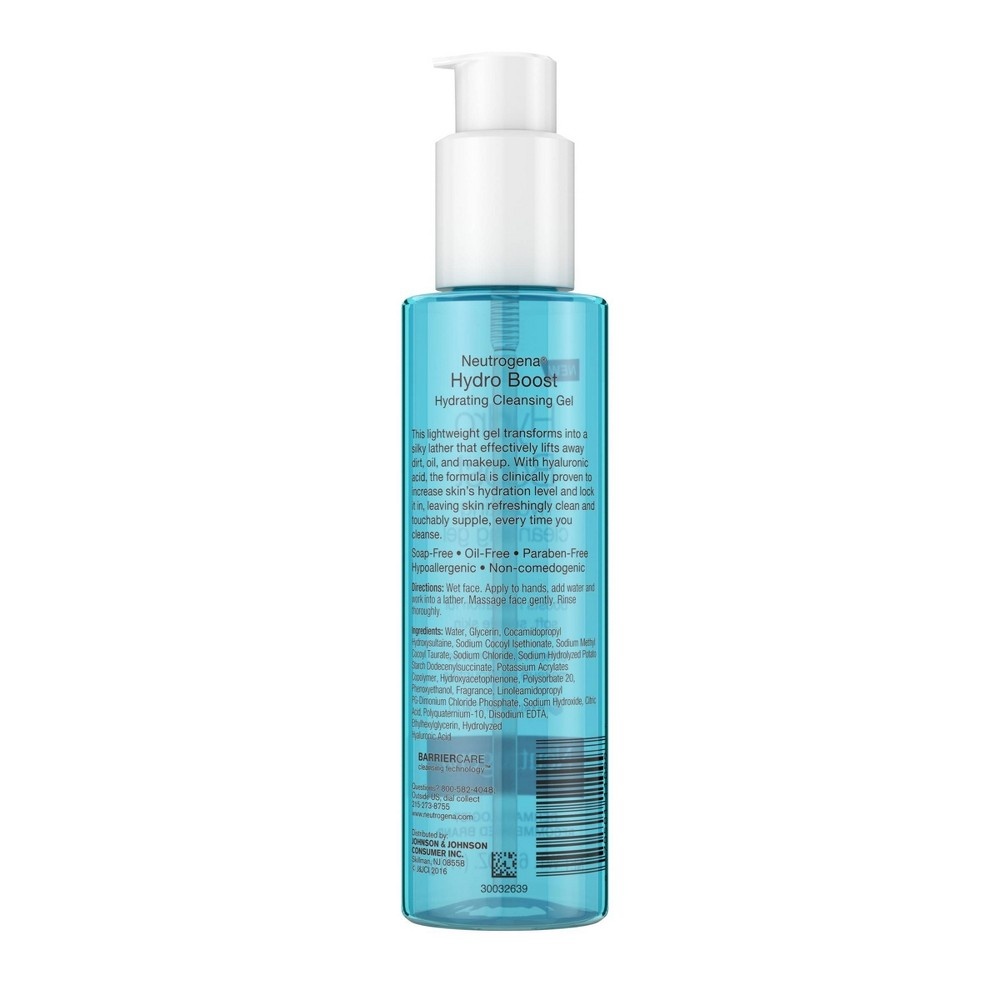 slide 6 of 12, Neutrogena Hydro Boost Hydrating Hyaluronic Acid Cleansing Gel - 6oz, 6 oz