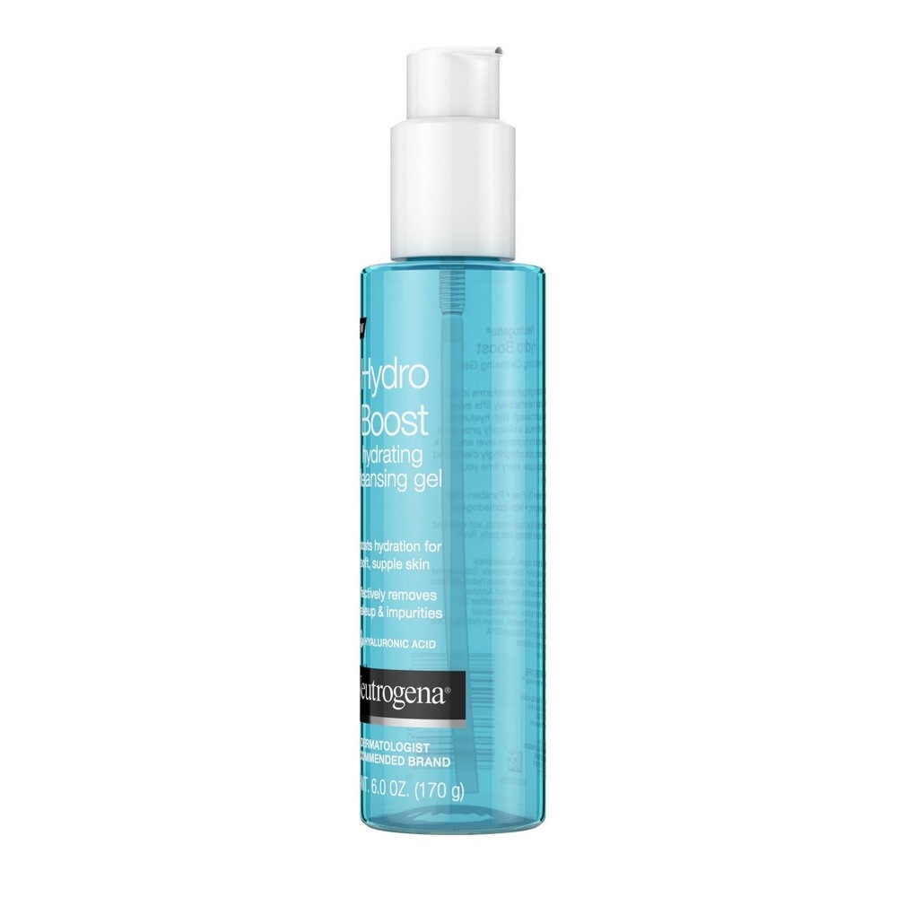 slide 8 of 12, Neutrogena Hydro Boost Hydrating Hyaluronic Acid Cleansing Gel - 6oz, 6 oz