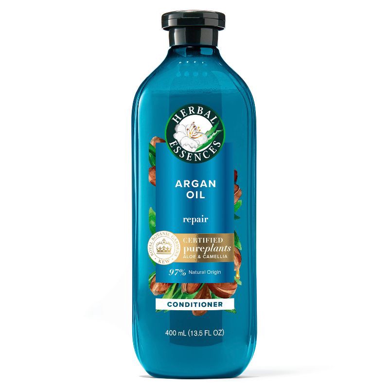 slide 2 of 13, Herbal Essences Argan Oil , Repairing Conditioner, Color-Safe, For Damaged Hair - 13.5 fl oz, 13.5 fl oz