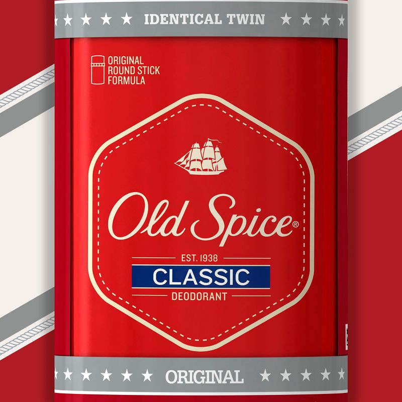slide 2 of 7, Old Spice Classic Solid Deodorant for Men Original Scent - 3.25oz/2pk, 3.25 oz, 2 ct