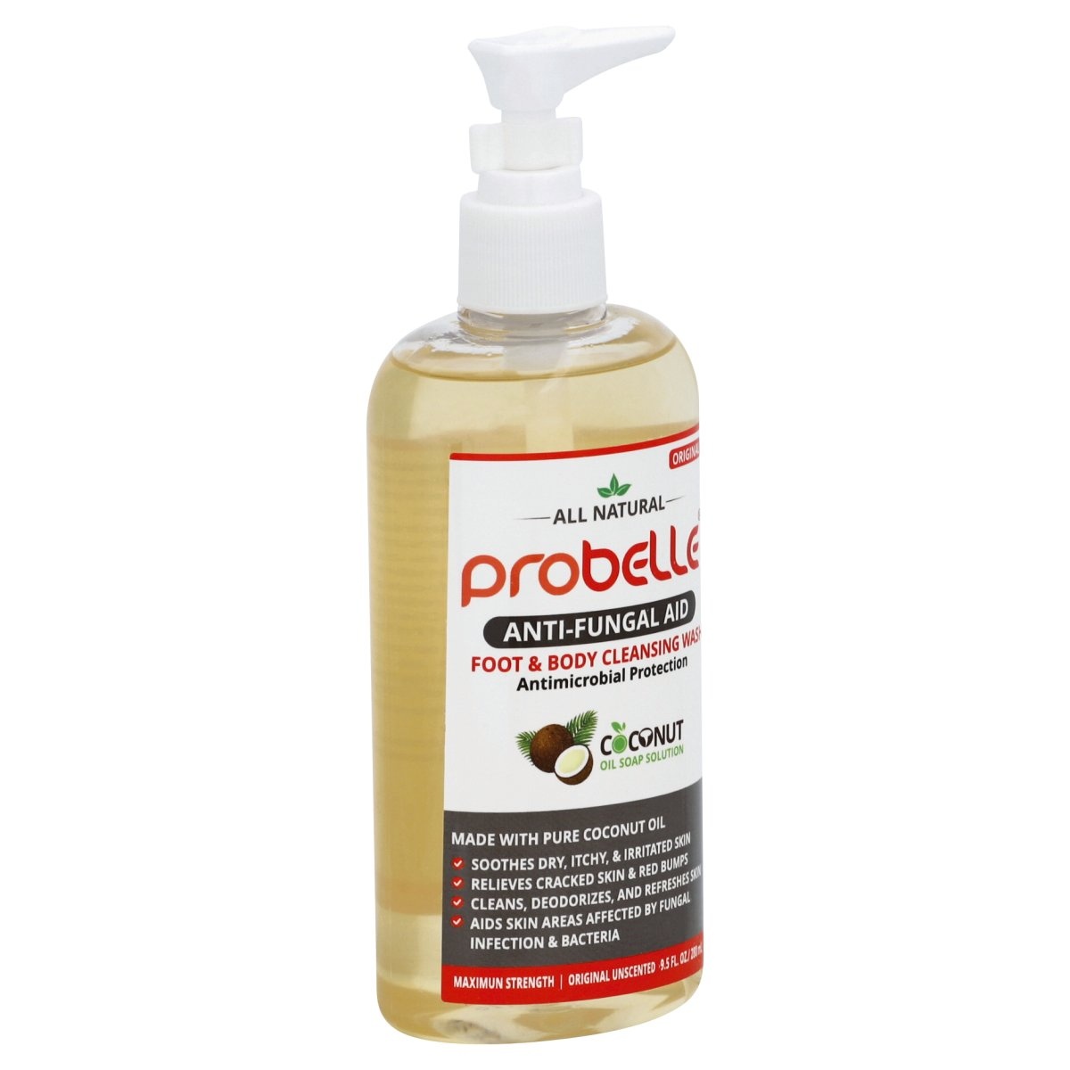 slide 1 of 2, Probelle Antifungal Hand And Foot Wash, 9.5 fl oz