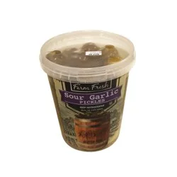 Farm Fresh Sour Garlic Pickles