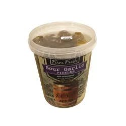 Farm Fresh Sour Garlic Pickles