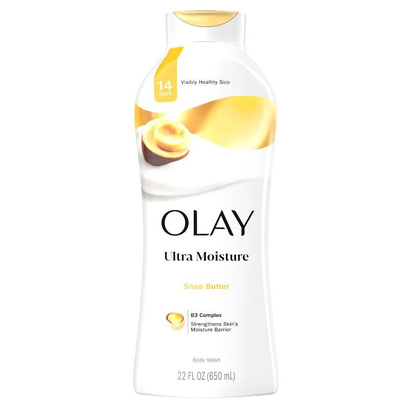 slide 6 of 8, Olay Ultra Moisture Body Wash with Shea Butter - 22 fl oz, 22 fl oz