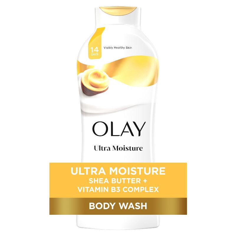 slide 1 of 8, Olay Ultra Moisture Body Wash with Shea Butter - 22 fl oz, 22 fl oz