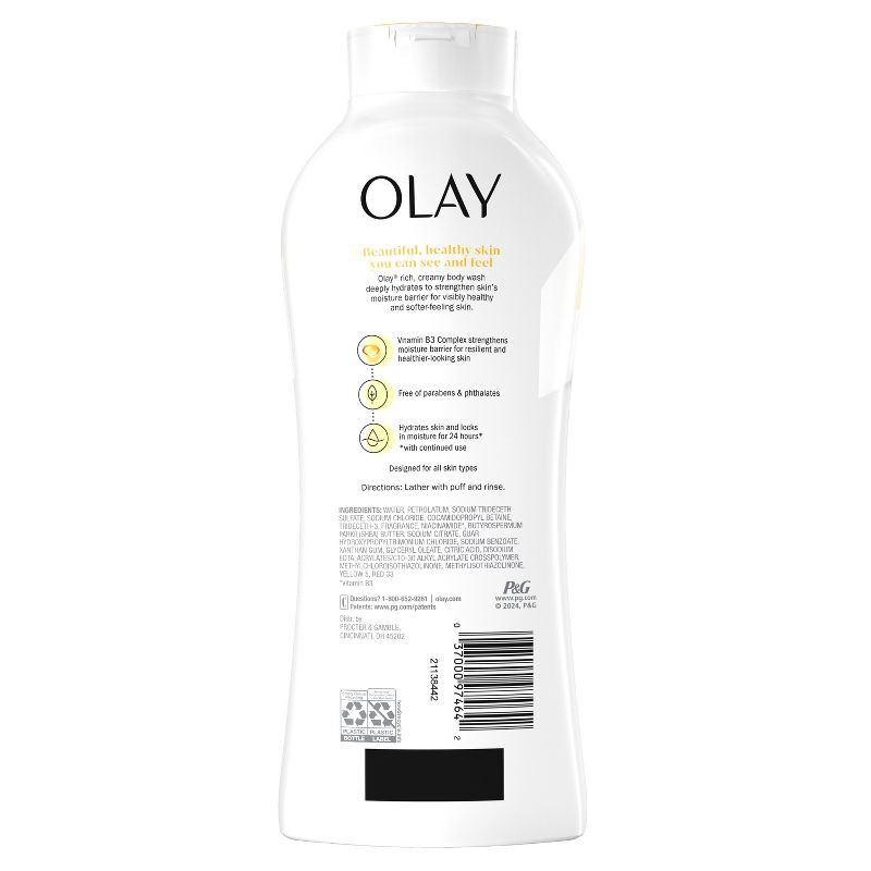 slide 2 of 11, Olay Ultra Moisture Body Wash with Shea Butter - 22 fl oz, 22 fl oz