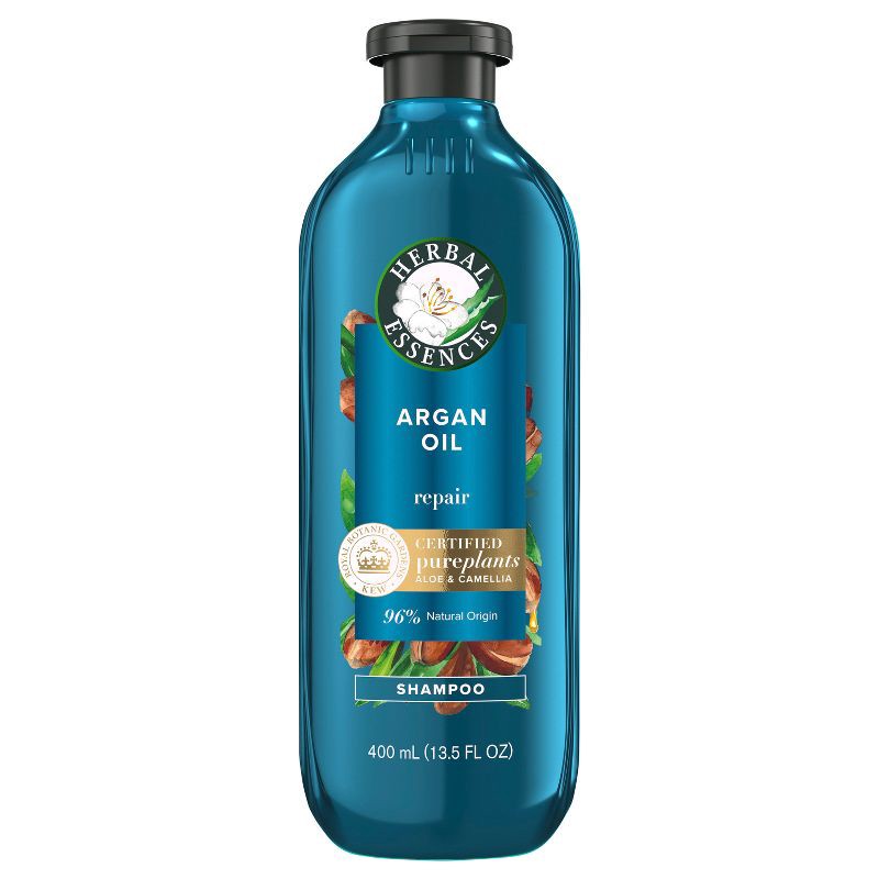 slide 12 of 13, Herbal Essences Argan Oil Repairing Shampoo, Color-Safe, For Damaged Hair - 13.5 fl oz, 13.5 fl oz