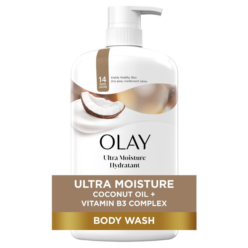 slide 1 of 8, Olay Ultra Moisture Body Wash with Coconut Oil - 33 fl oz, 33 fl oz