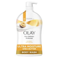 Olay Ultra Moisture Body Wash with Pump - Shea Butter - 33 fl oz