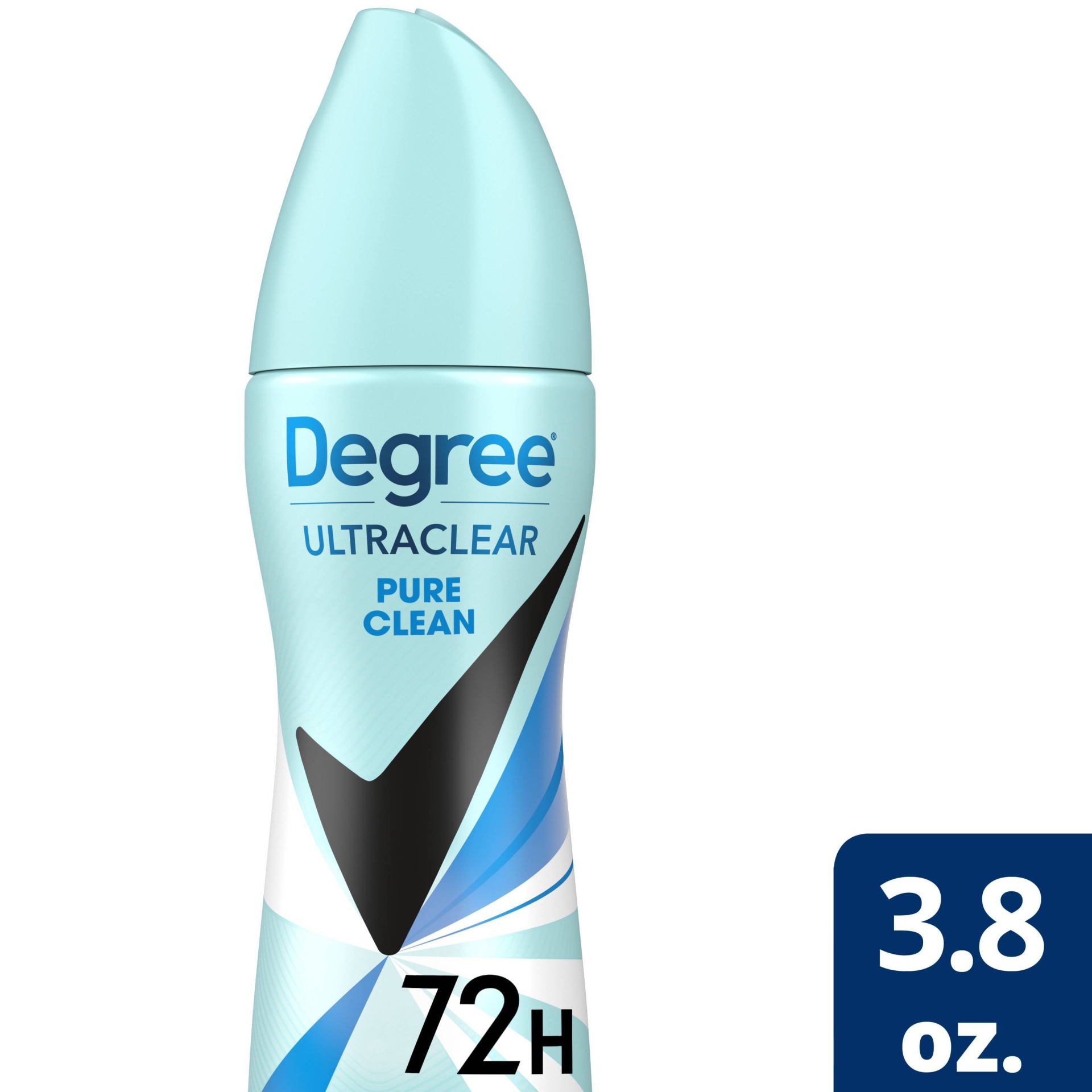 slide 1 of 4, Degree Ultraclear Black + White Pure Clean 72-Hour Antiperspirant & Deodorant Dry Spray - 3.8oz, 3.8 oz