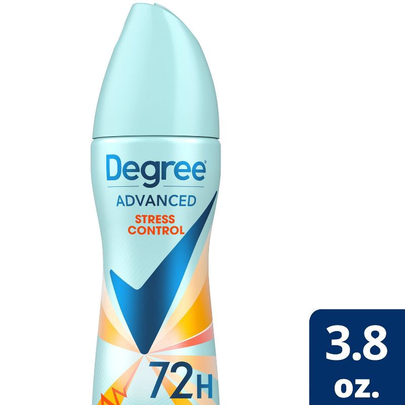 slide 1 of 1, Degree Advanced Motionsense Stress Control 72-Hour Antiperspirant & Deodorant Dry Spray - 3.8oz, 3.8 oz