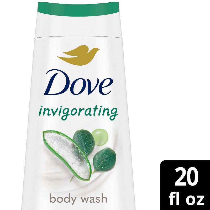 slide 1 of 6, Dove Beauty Dove Invigorating Body Wash - Aloe & Eucalyptus Oil - 20 fl oz, 20 fl oz