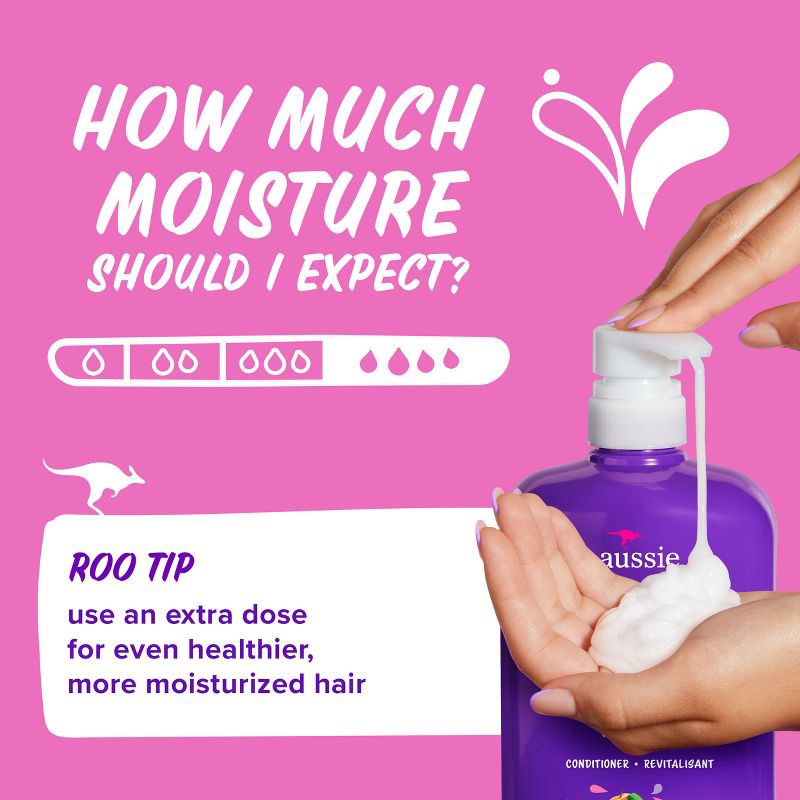slide 5 of 9, Aussie Paraben-Free Total Miracle Conditioner with Apricot For Damage Hair - 30.4 fl oz, 30.4 fl oz
