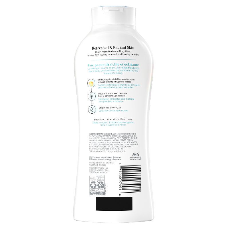 slide 2 of 11, Olay Fresh Outlast Body Wash with Notes Of Birch Water & Lavender - 22 fl oz, 22 fl oz