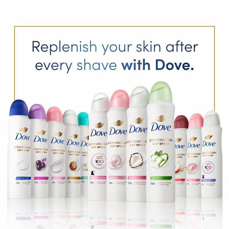 slide 11 of 12, Dove Beauty Advanced Care Caring Coconut 48-Hour Women's Antiperspirant & Deodorant Dry Spray - 3.8oz, 3.8 oz