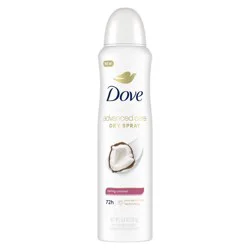 Dove Beauty Advanced Care Caring Coconut 72-Hour Women's Antiperspirant & Deodorant Dry Spray - 3.8oz