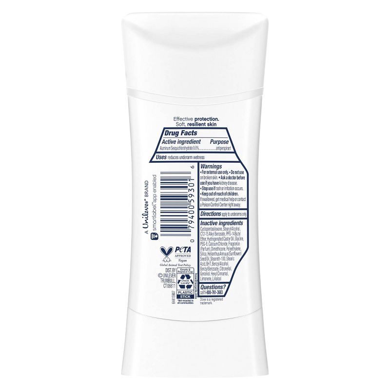 slide 3 of 9, Dove Beauty Advanced Care Clear Finish 72-Hour Women's Antiperspirant & Deodorant Stick - 2.6oz, 2.6 oz