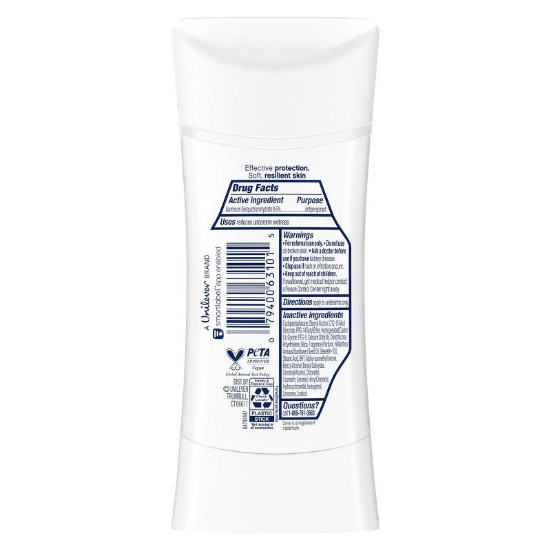 slide 3 of 9, Dove Beauty Advanced Care Sheer Fresh 72-Hour Women's Antiperspirant & Deodorant Stick - 2.6oz, 2.6 oz