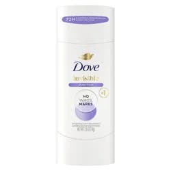 Dove Beauty Advanced Care Sheer Fresh 72-Hour Women's Antiperspirant & Deodorant Stick - 2.6oz: Aluminum Zirconium Protects, Dye-Free Formula
