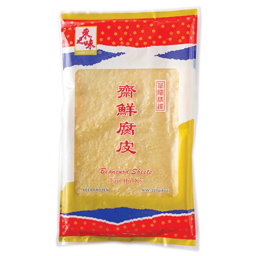 slide 1 of 1, Asian Taste Asn/Tas Frz Beancurd Sheet Small, 8 oz