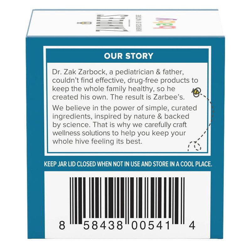 Zarbee's Baby Soothing Chest Rub, Eucalyptus, Lavender & Beeswax 1.5