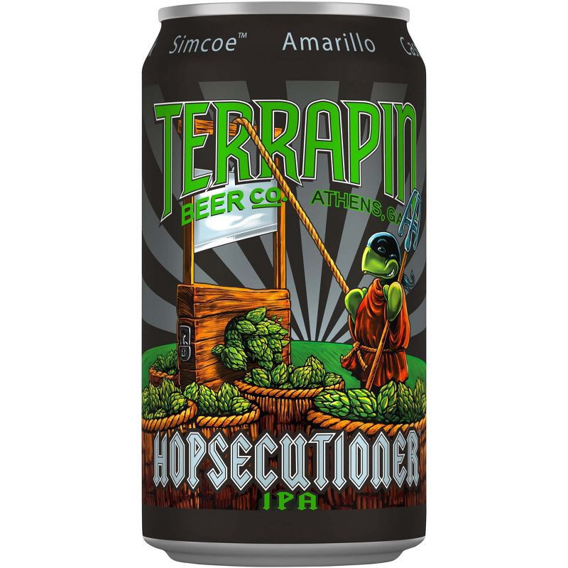 slide 2 of 9, Terrapin Beer Co. Terrapin Hopsecutioner IPA Beer - 6pk/12 fl oz Cans, 6 ct; 12 fl oz