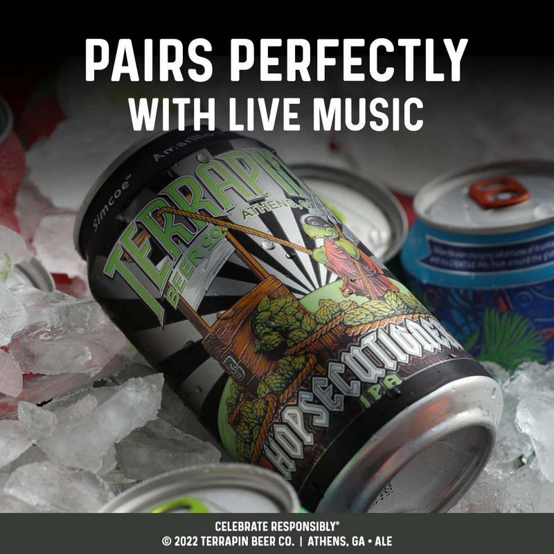 slide 4 of 9, Terrapin Beer Co. Terrapin Hopsecutioner IPA Beer - 6pk/12 fl oz Cans, 6 ct; 12 fl oz