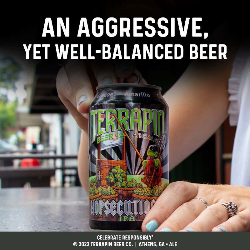 slide 5 of 9, Terrapin Beer Co. Terrapin Hopsecutioner IPA Beer - 6pk/12 fl oz Cans, 6 ct; 12 fl oz