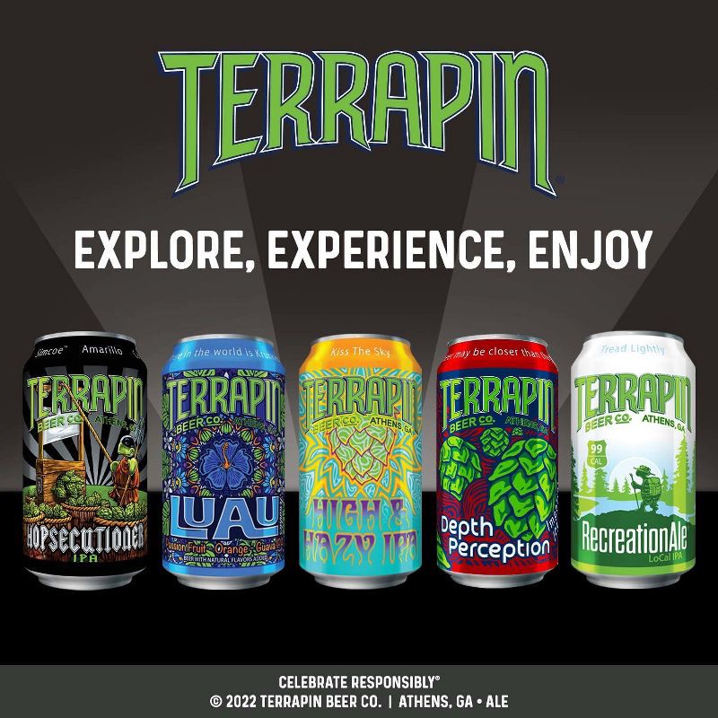 slide 6 of 9, Terrapin Beer Co. Terrapin Hopsecutioner IPA Beer - 6pk/12 fl oz Cans, 6 ct; 12 fl oz