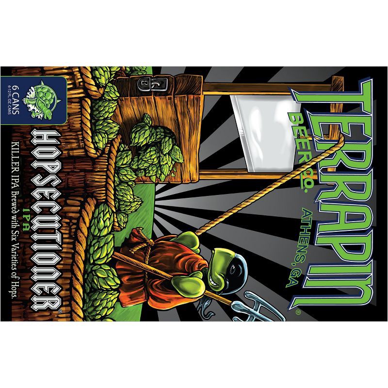 slide 8 of 9, Terrapin Beer Co. Terrapin Hopsecutioner IPA Beer - 6pk/12 fl oz Cans, 6 ct; 12 fl oz