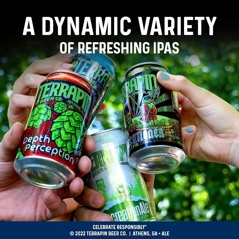 slide 3 of 8, Terrapin Beer Co. Terrapin Beer IPA Survivial Kit Variety Pack - 12pk/12 fl oz Cans, 12 ct; 12 fl oz