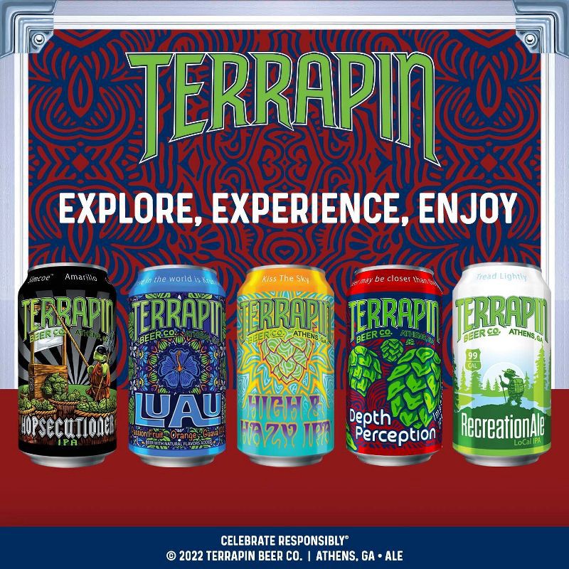 slide 6 of 8, Terrapin Beer Co. Terrapin Beer IPA Survivial Kit Variety Pack - 12pk/12 fl oz Cans, 12 ct; 12 fl oz