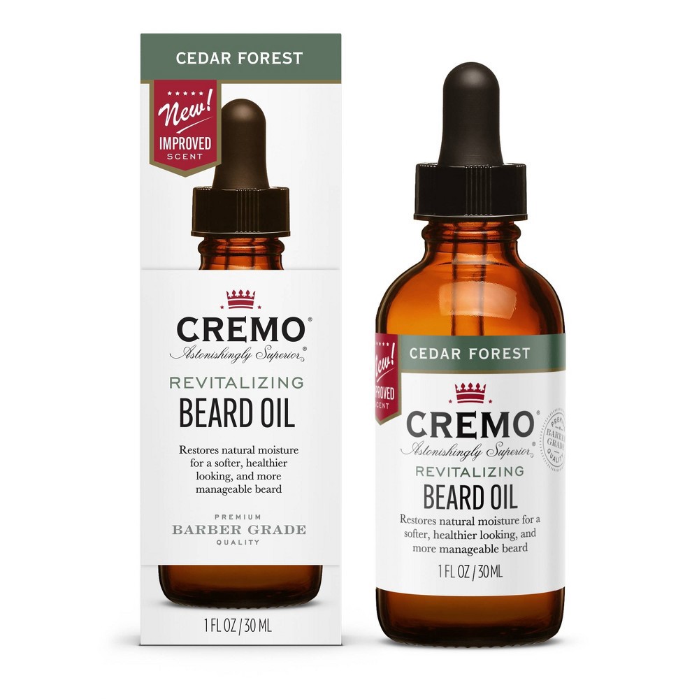 slide 3 of 4, Cremo Forest Blend Revitalizing Beard Oil - 1 fl oz, 1 fl oz
