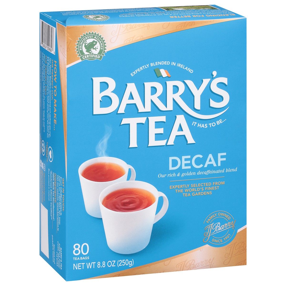 slide 9 of 9, Barry's Tea Decaf Tea 80 Tea Bags, 1 ct