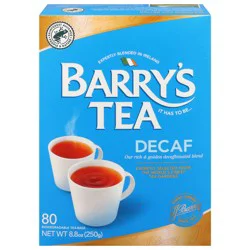 Barry's Tea Decaf Tea - 80 Biodegradable Tea Bags